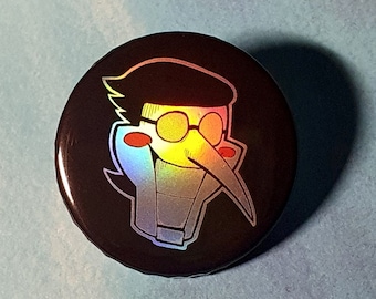 Spamton KEYGEN 38mm Holo Badge