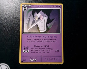 Spamton 'Pipismon' Vinyl Stickers - Card Sized for [Extra Fun]