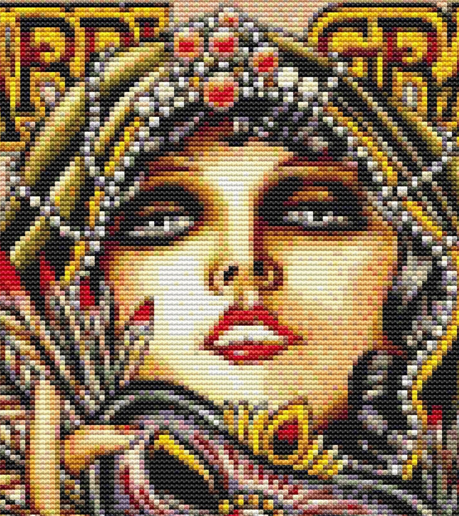 MARDI GRAS Counted Cross Stitch PDF Pattern Costume Party - Etsy
