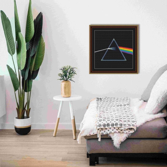 Dark Side of the Moon - Prism - Counted Cross Stitch Pattern Dark Side of the Moon - Prism - Counted Cross Stitch Pattern