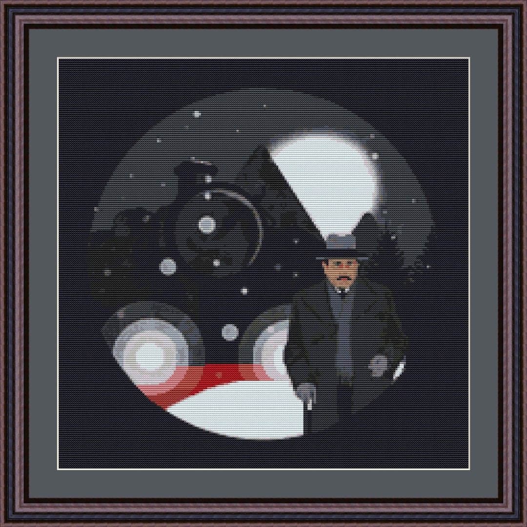 Hercule Poirot Cross Stitch Pattern, Murder on the Orient Express (PDF ...