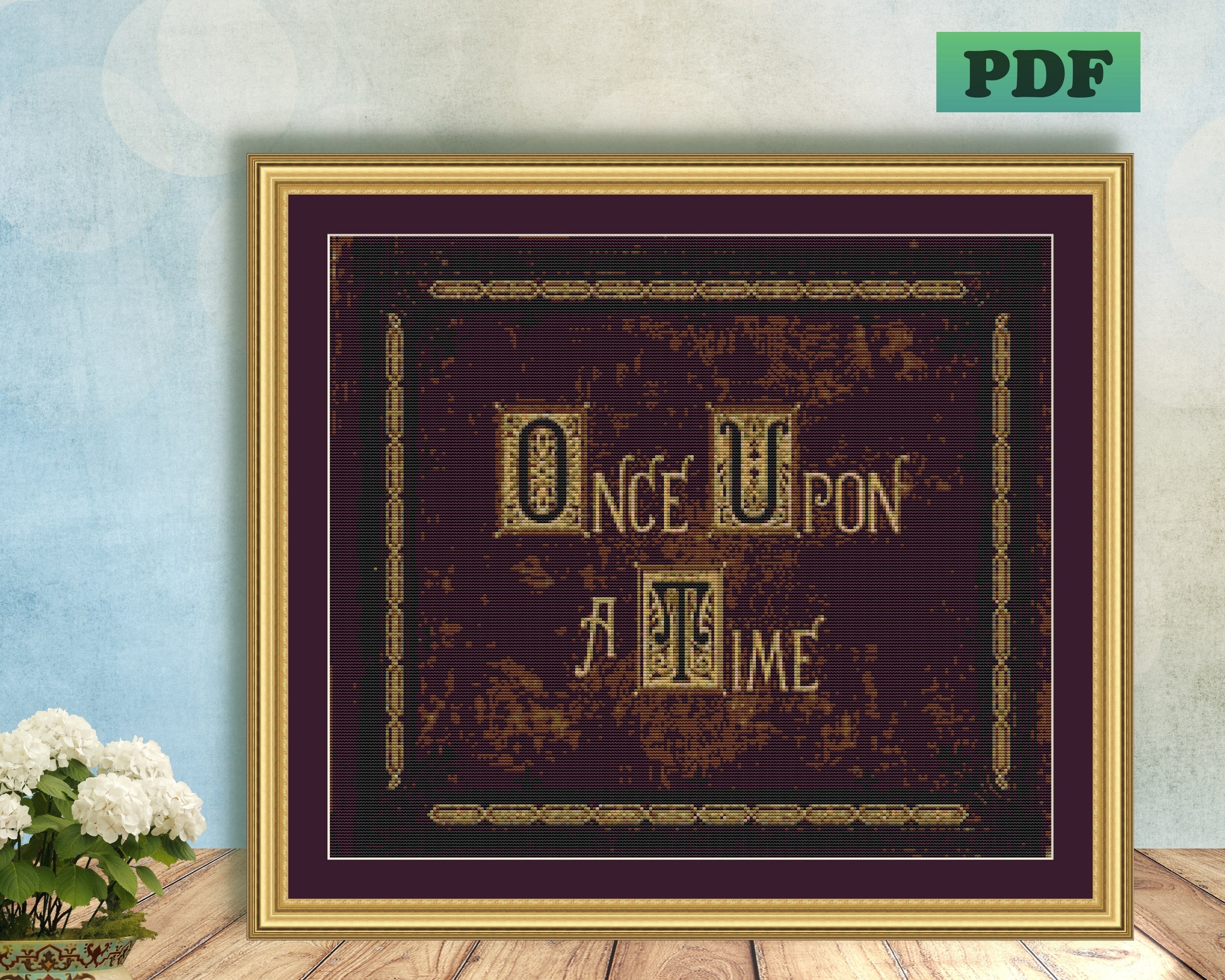 Once UPON A TIME - Henry's Magic Book - Counted Cross Stitch