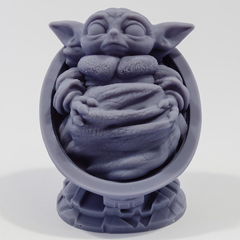 Download Grogu 3d Printed Resin Model Baby Yoda Star Wars Art Collectibles Collectibles Safarni Org