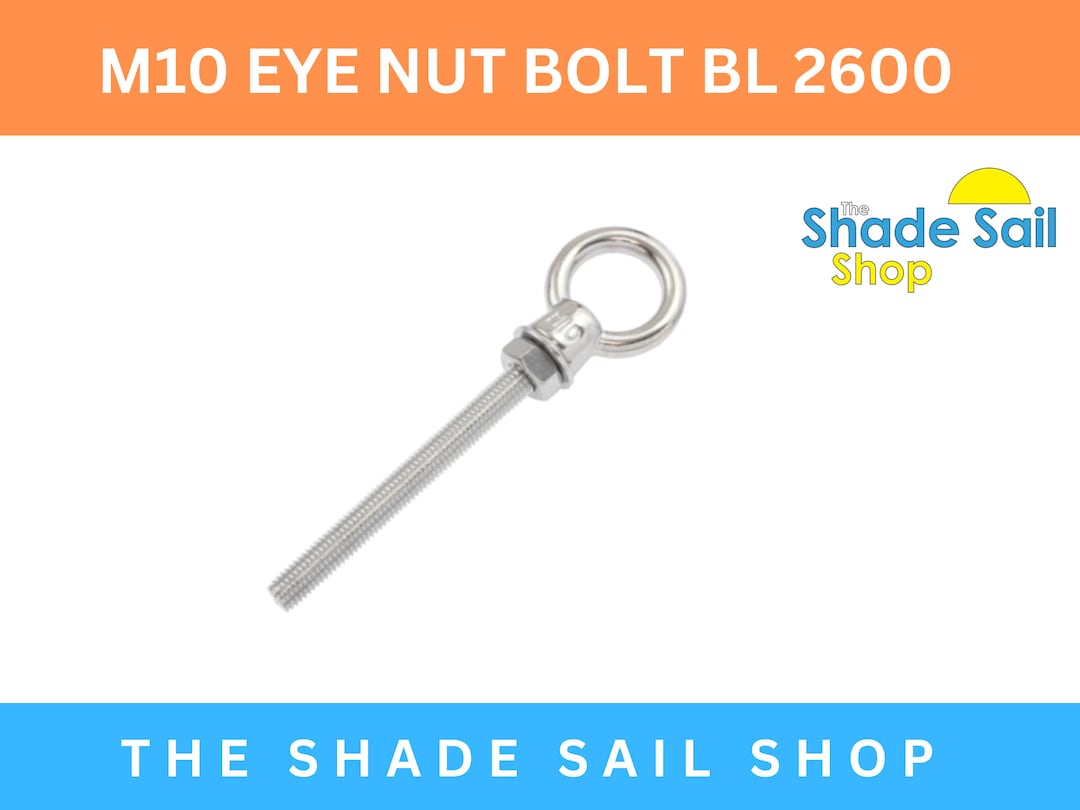 M10 Eye Nut Bolt 110mm (4.33