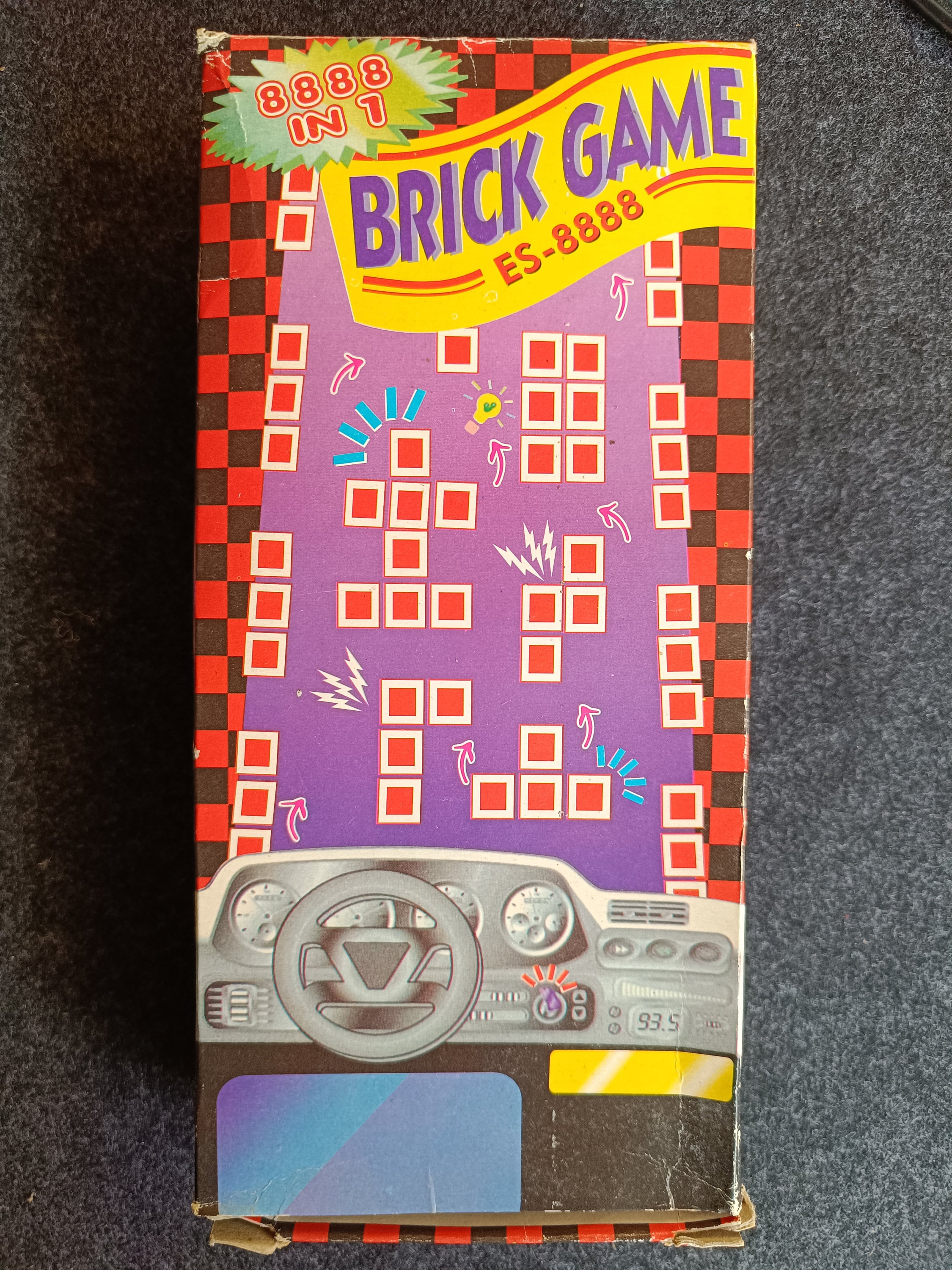 Brick Game Retro 90s Game E-8888 Black - Etsy