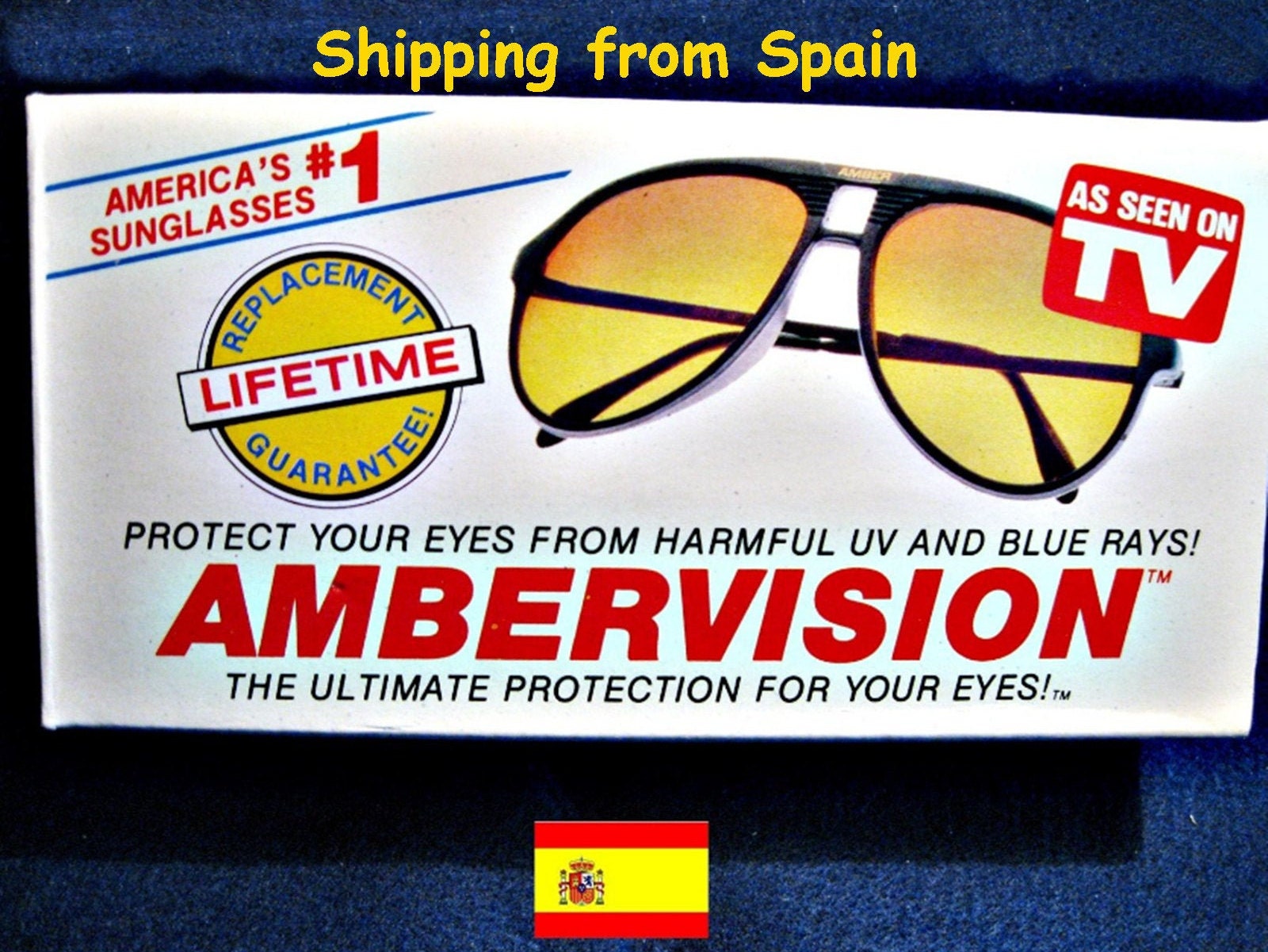 Amber vision glasses sale