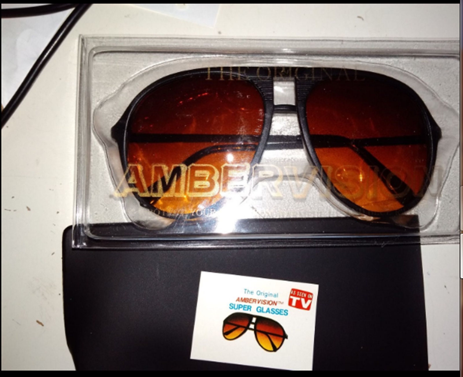 Ambervisión Sunglasses, Original Retro Style Glasses unisex 