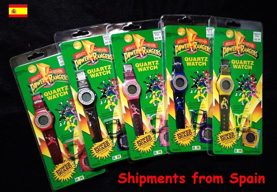 Power Ranger Wristwatches in Various Colors (original) - Etsy