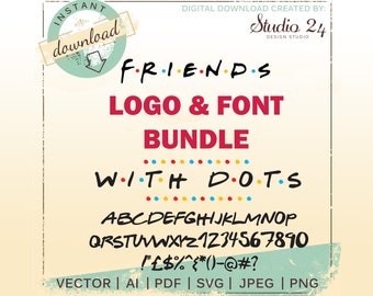 Free Free 169 Friends Alphabet Svg SVG PNG EPS DXF File