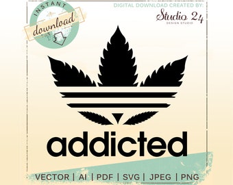 adidas weed logo hoodie