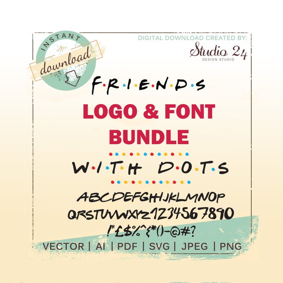 Free Free 126 Friends Alphabet Svg SVG PNG EPS DXF File