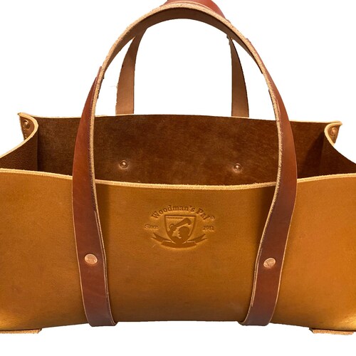 Buffalo Leather Tote Tool Bag for Hand Tools Gardening Etsy