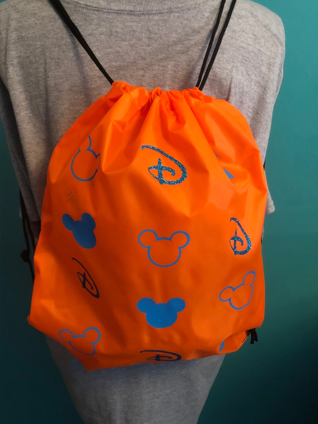 Disney Drawstring Backpacks Etsy
