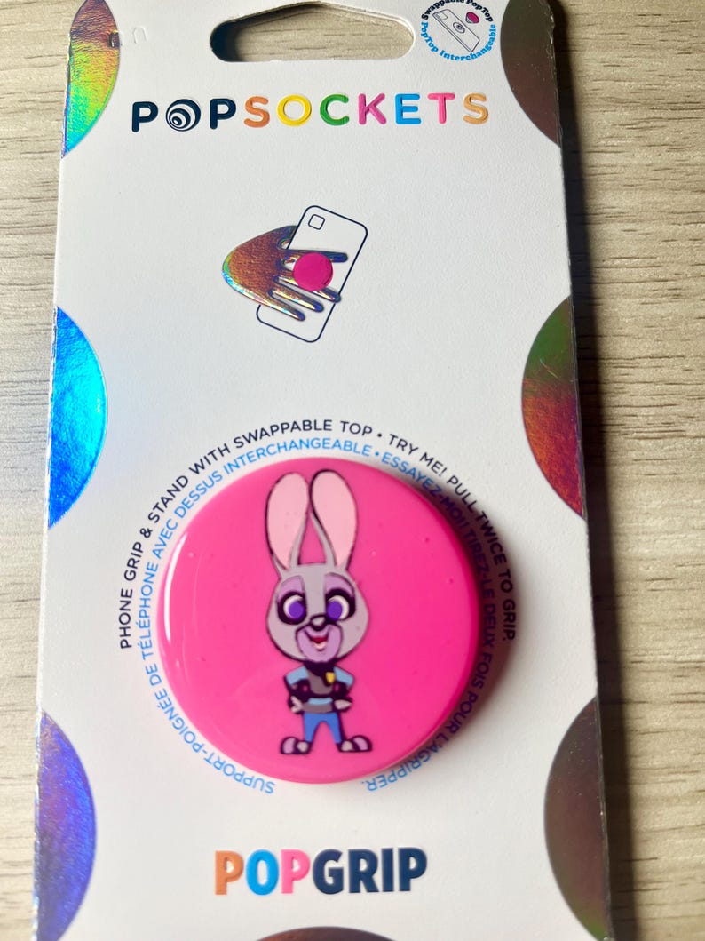 Disney Inspired Zootopia Bunny Popsocket - Etsy