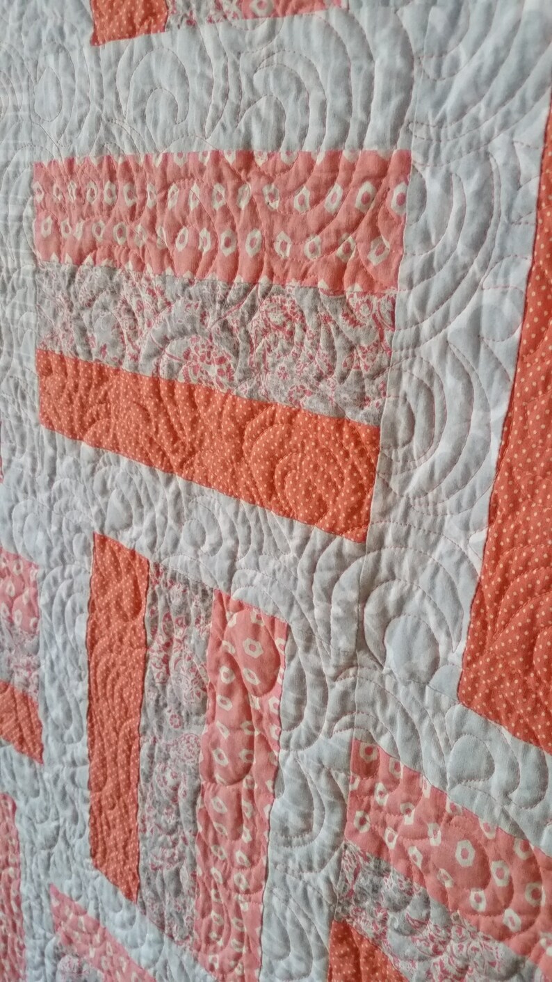 Easy Rail Fence Quilt Pattern for Beginners - Etsy
