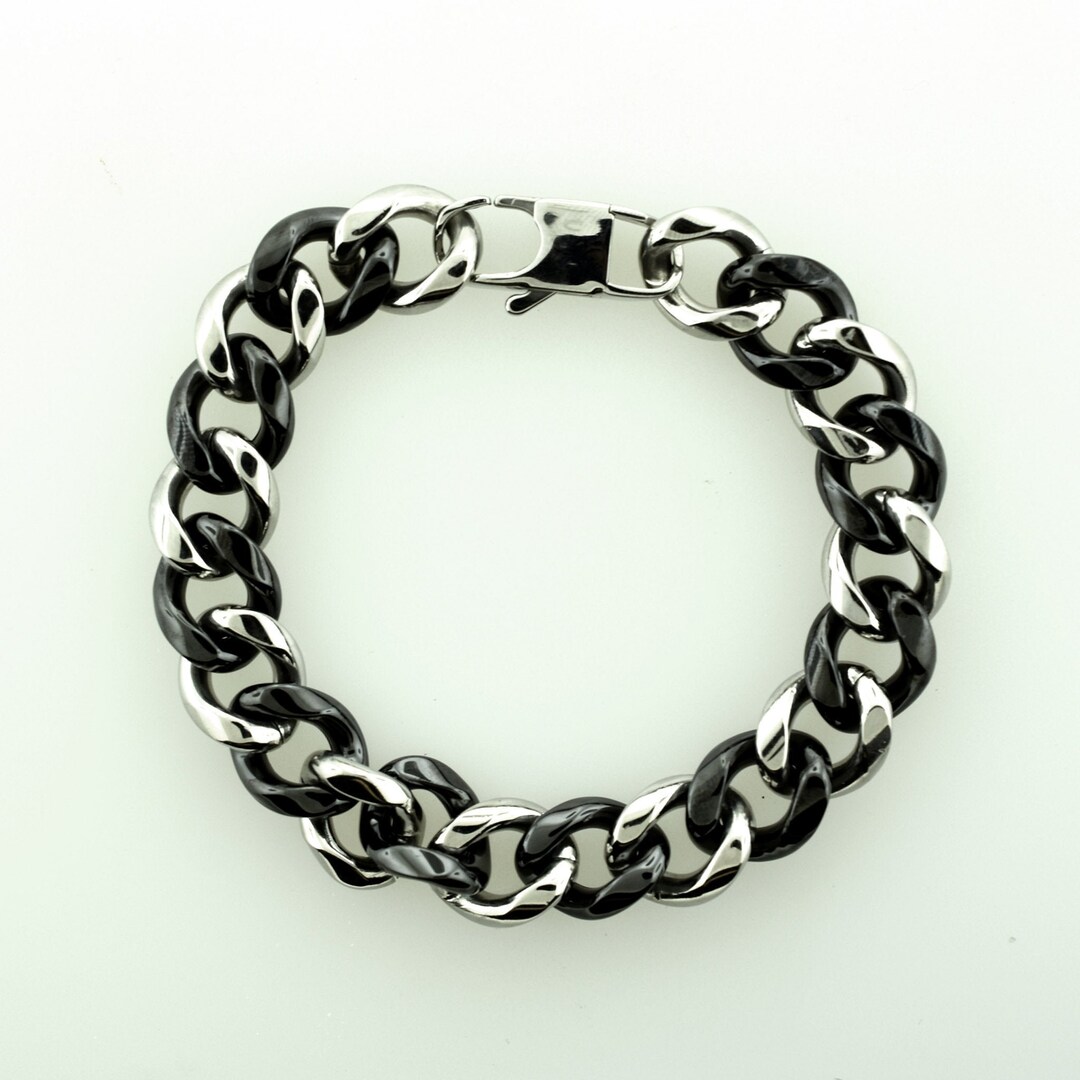 Cuban Link Bracelet / Stainless Steel Cuban Link Bracelet / Etsy