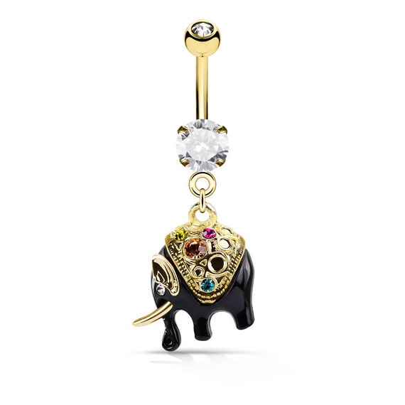 Elephant belly ring sale