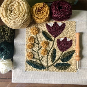 Flower Friends Punch Needle Kit