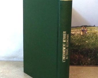 Home Economics in Secondary Schools/Rare Book/Cookbook/Vintage Recipe Book/French Cookbook/Vintage Recipes/Rare Books