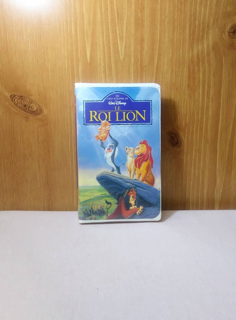 Walt Disney VHS Le Roi Lion Version Française/vintage VHS Etsy