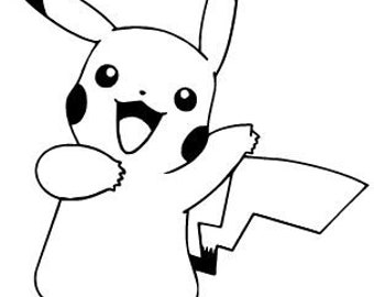 Pikachu Outline Etsy Singapore Pikachu Outline Etsy Singapore