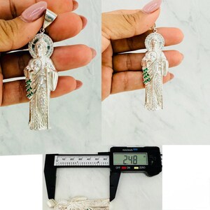 925 Sterling Silver Pendant Saint Jude / San Judas Dije En Plata - Etsy