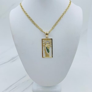 Colgante de oro 14k San Judas - San Judas San Judas - Dije en oro San judas