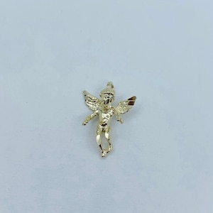 10k gold pendant Angel  - Dije en oro de 10K