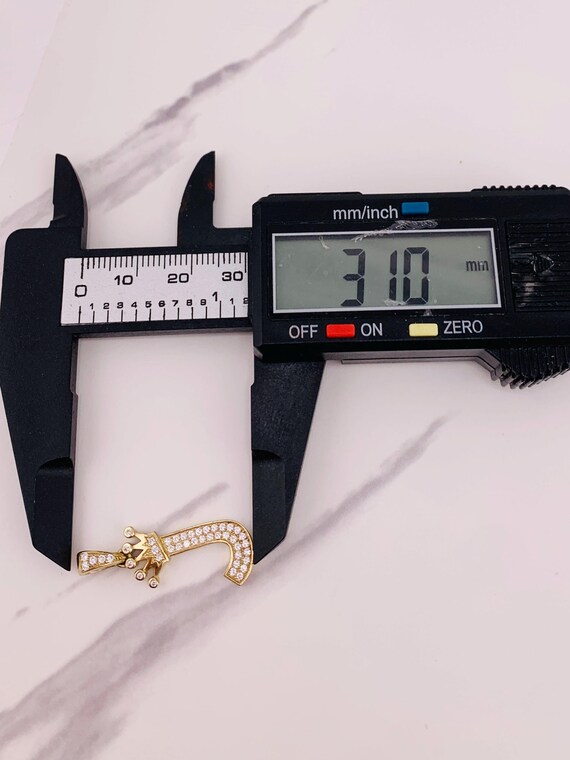 10K ゴールド ネックレス ペンダント イニシャル J 子供または女性 14