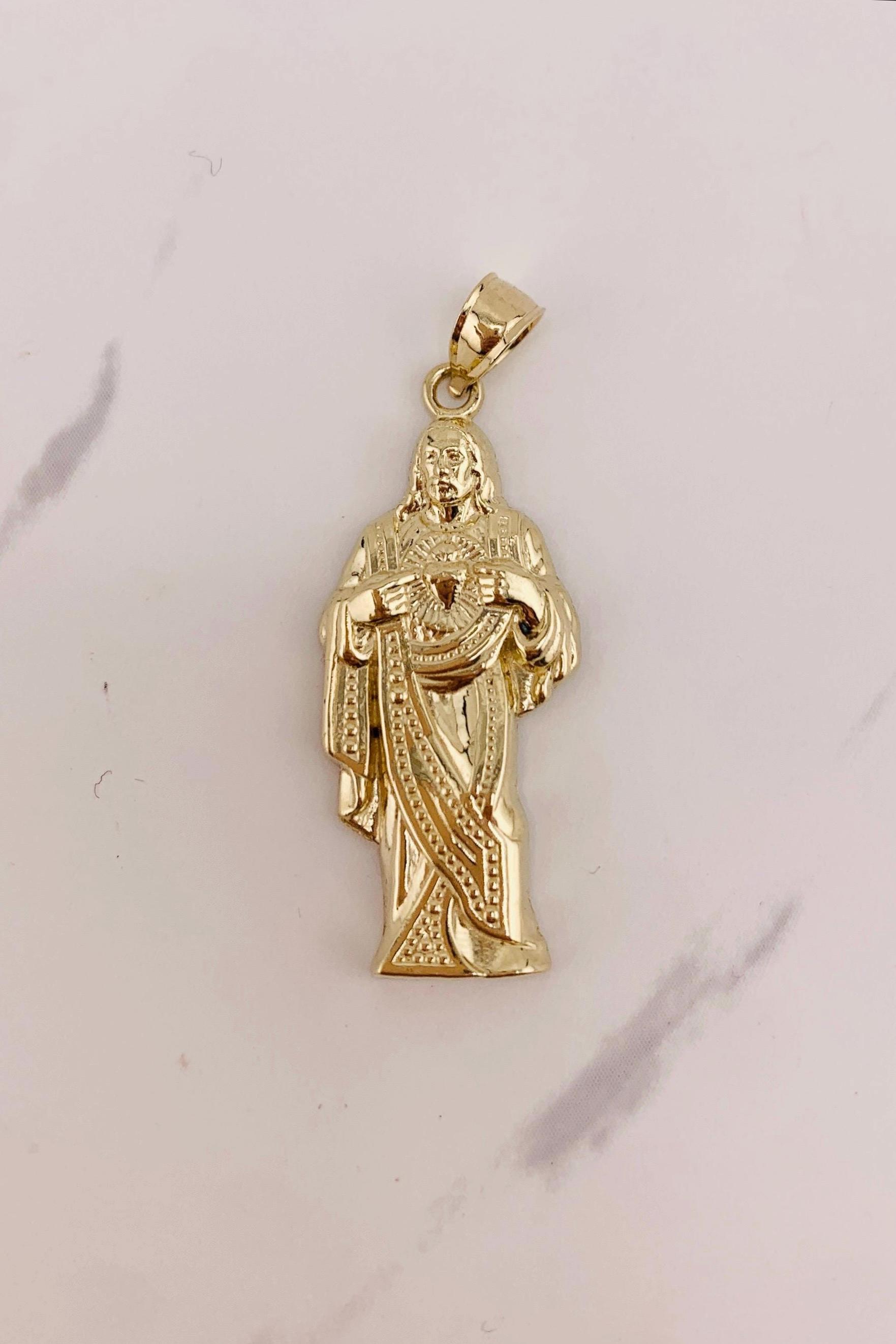 お値下げ中　Personal Jesus Heart pendant Sacred Heart of Jesus Pendant | 925 Sterling Silver SHJ