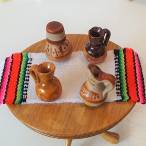 Miniature Jarro INDIVIDUAL Pitcher Mexican Dollhouse Jarrito Kitchenware Astesania Pottery Cup day of the dead dia de muertos ofrenda