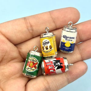 Corona Tecate Beer mini miniature dollhouse drink cerveza victoria xx dolls charm