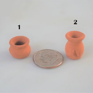 Miniature Clay Jarritos Cup Jarro Mexican Mexico Miniatura Mini Food