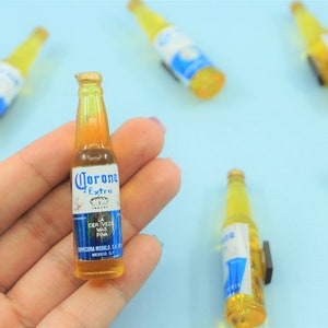 Beer Corona Magnet INDIVIDUEL Épicerie mexicaine Mexique cerveza nourriture ofrenda dia de muerto