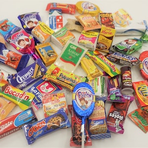 Miniature Mexican Magnet Grocery food Fridge comida Miniatura Mini Food comida