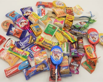 Miniatur-mexikanischen Magnet Lebensmittelgeschäft Kühlschrank comida Miniatura Mini Food comida