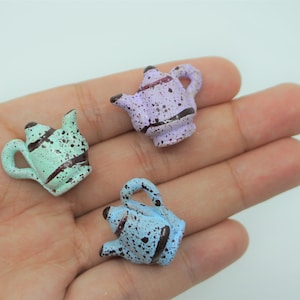 Miniature Tea Pot Kettle Pot Olla Clay Mexican Kitchen Mexico Mini Food comida Dia de muerto Day of the dead ofrenda
