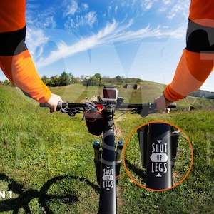 Shut Up Legs bicycle decal sticker X2