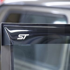 x4 Ford and Ford ST performance wind deflector vinyl decal stickers