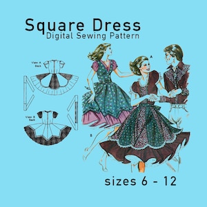 17+ Square Dance Dress Patterns