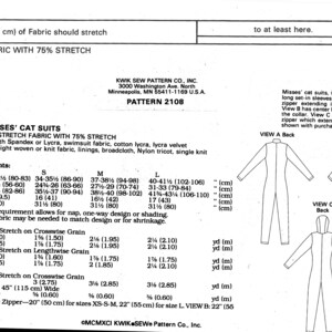 Catsuit Digital Sewing Pattern // Designed for 75% Stretch // Hood Long ...