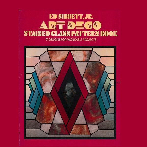 Art Deco / Stained Glass Pattern Book // Digital Book + Digital Resources