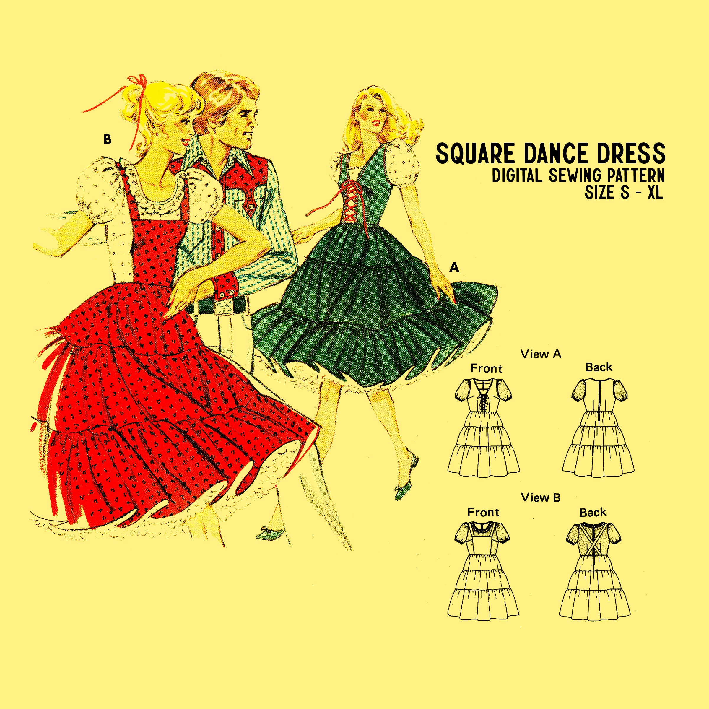 Square Dance Dress -  Canada