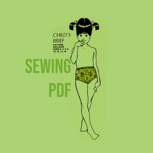 Underwear Sew Children 