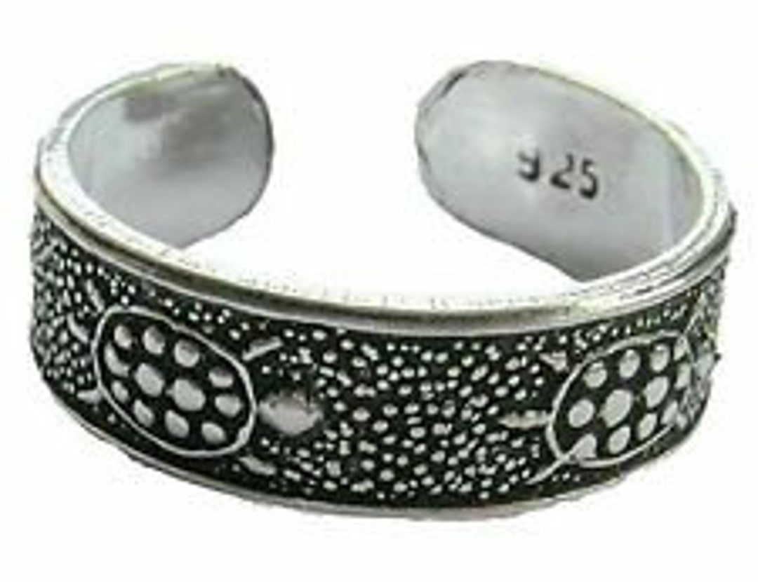 Sterling Silver 925 Adjustable Turtles Toe Ring - Etsy