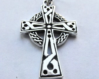 Colgante de cruz celta Sterling Silver 925