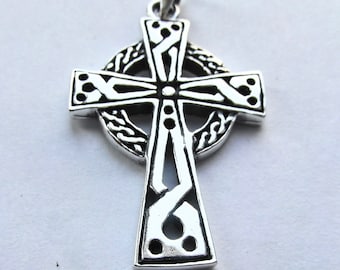 Sterling  Silver  925  Celtic  Cross  Pendant