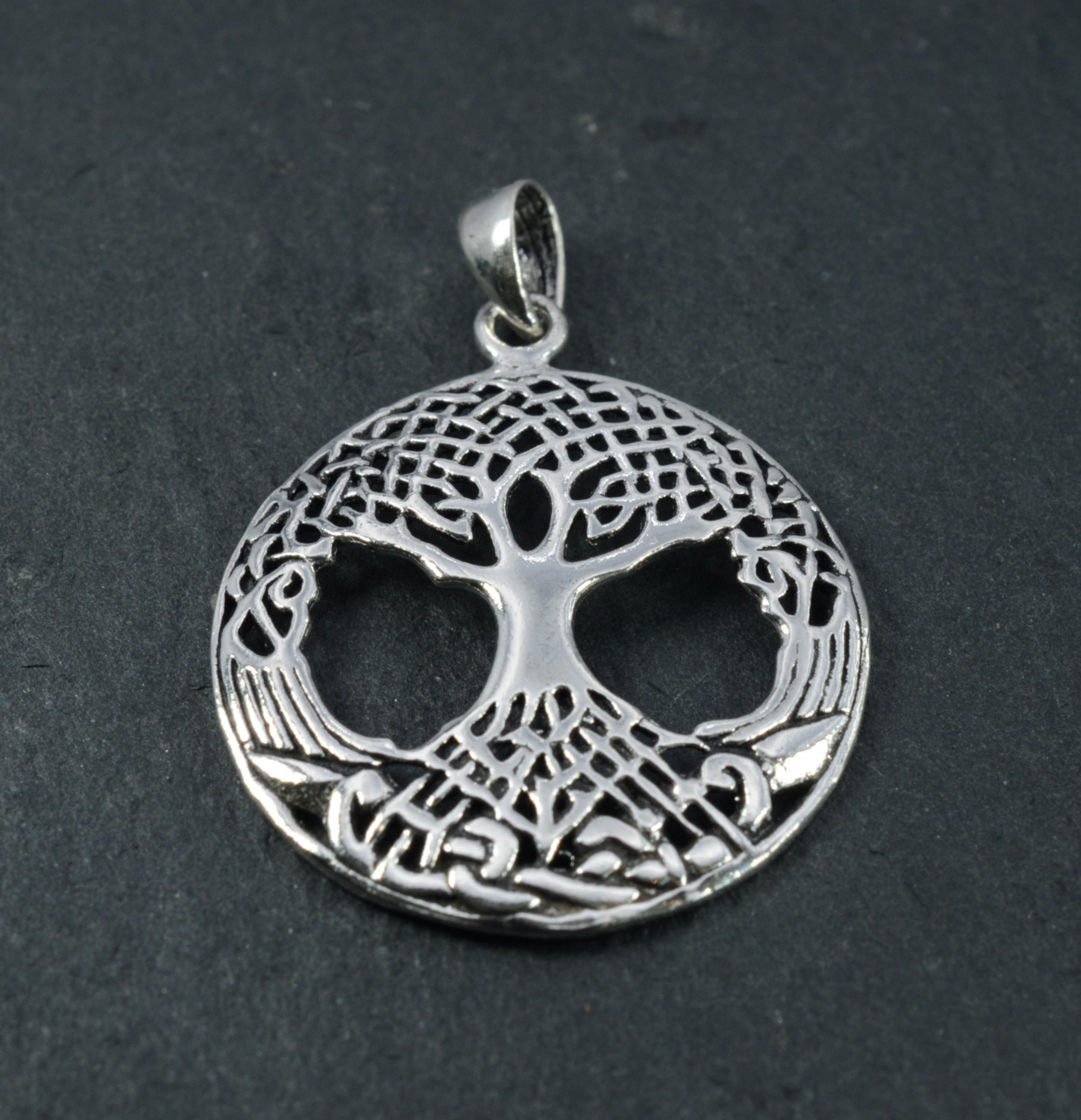 Sterling Silver 925 Tree of Life Pendant - Etsy