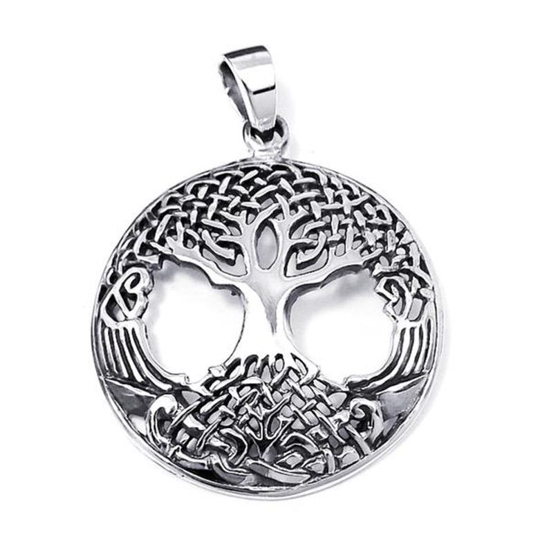Sterling Silver 925 Tree of Life Pendant - Etsy