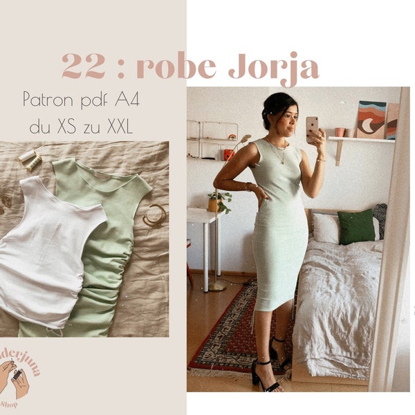 022 robe Jorja - PATRON PDF A4 (in french only/ en français seulement)